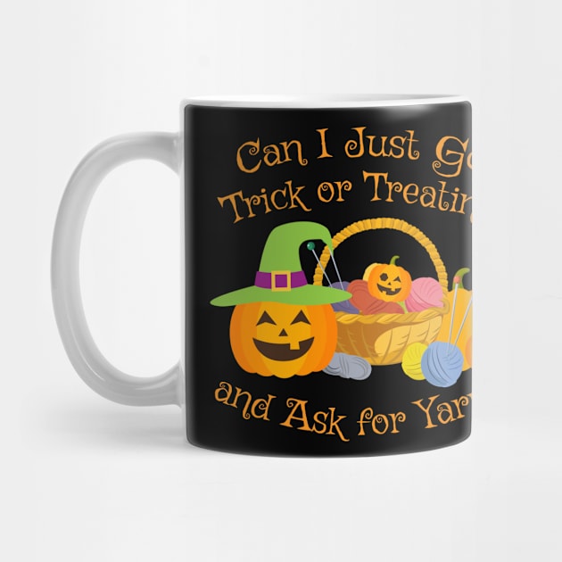 Can I Just Go Trick Or Treating And Ask For Yarn by Lin Watchorn 